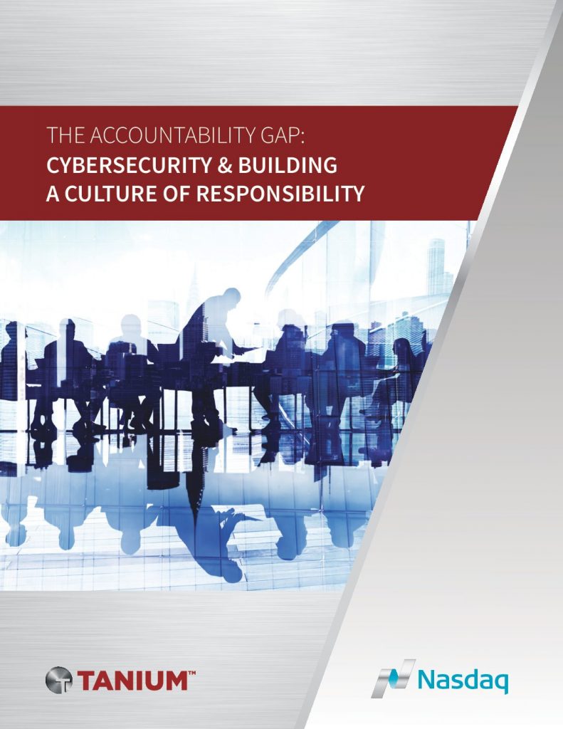 The Accountability Gap: Cybersecurity & Building a Culture of Responsiblity