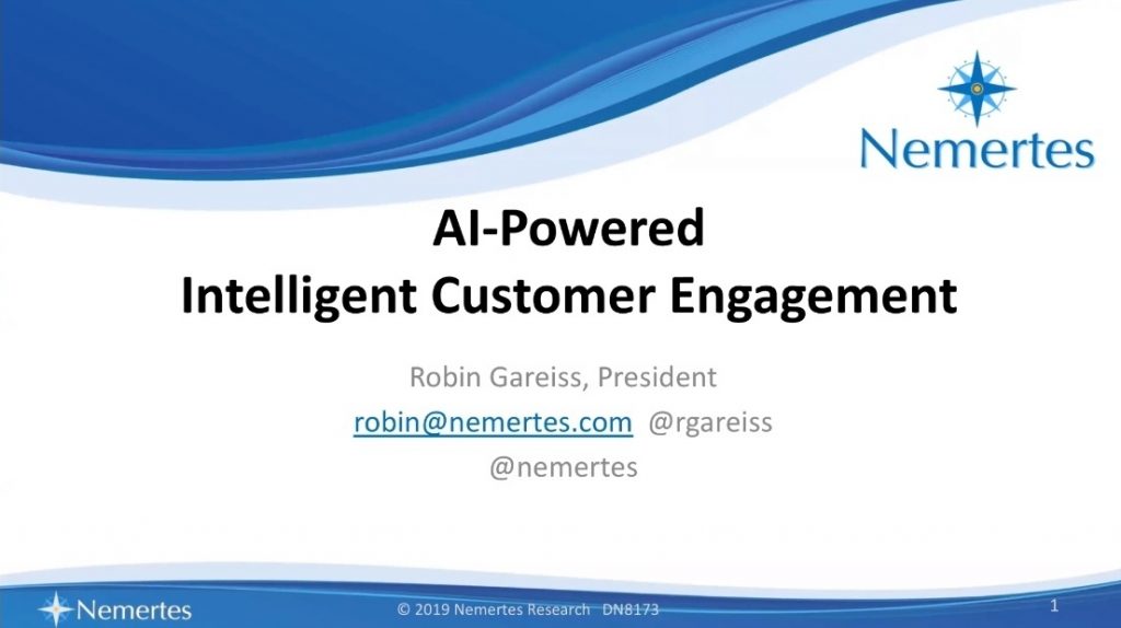 AI-powered Intelligent Customer Engagement