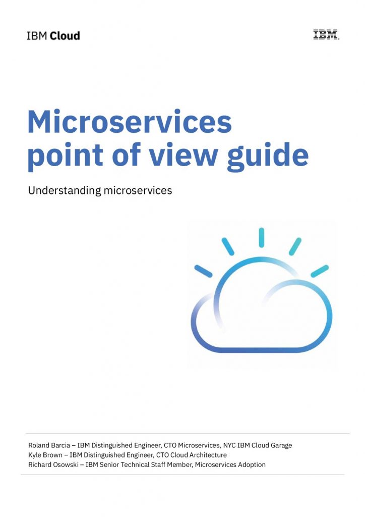Facilitate innovation for your enterprise with microservices