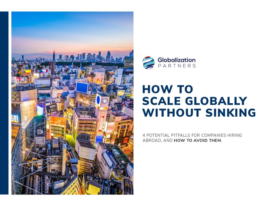 How to Scale Globally Without Sinking