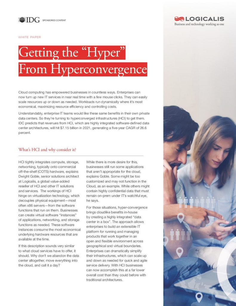 Getting the “Hyper” From Hyperconvergence