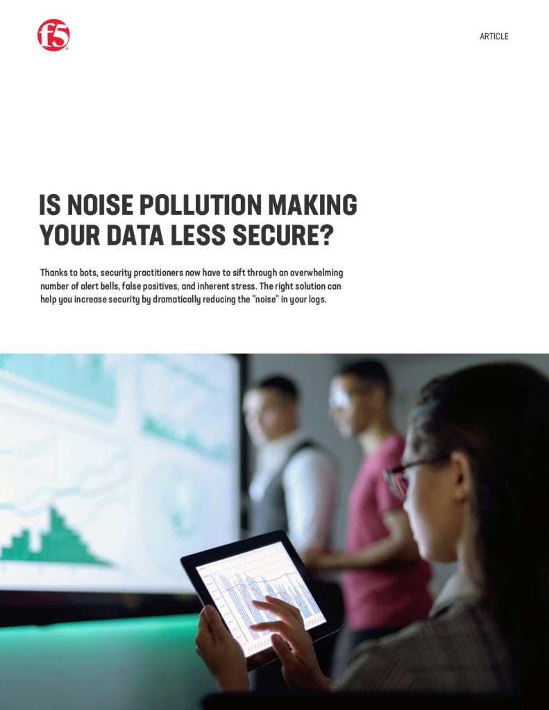 IS NOISE POLLUTION MAKING YOUR DATA LESS SECURE