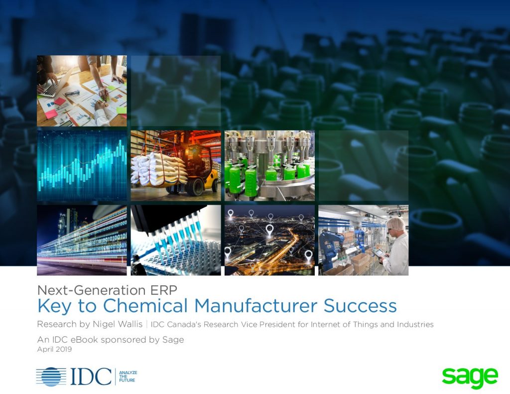 Next-Generation ERP-Key to Chemical Manufacturer Success
