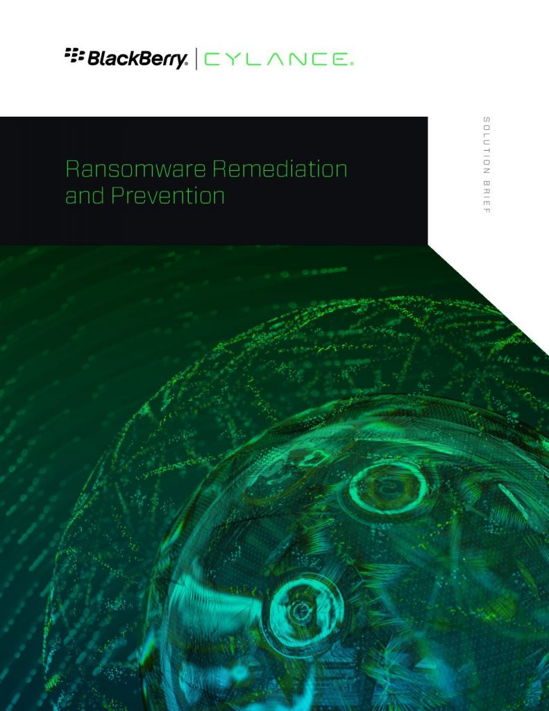Ransomware Remediation and Prevention