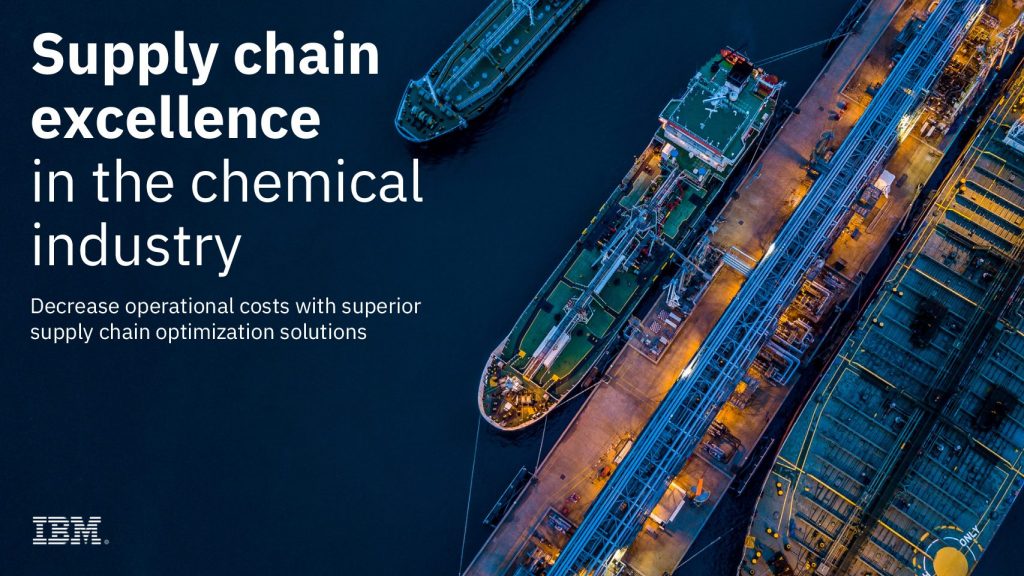 Supply chain excellence in chemical industry