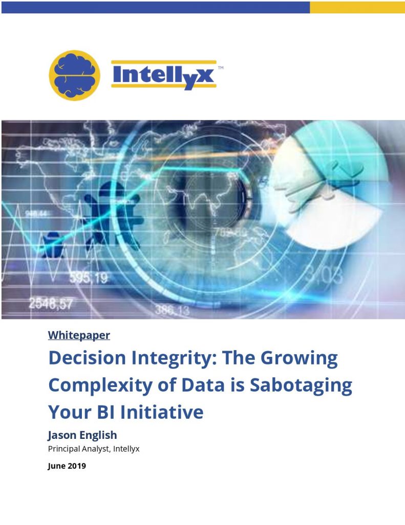 Decision Integrity: The Growing Complexity of Data is Sabotaging Your BI Initiative