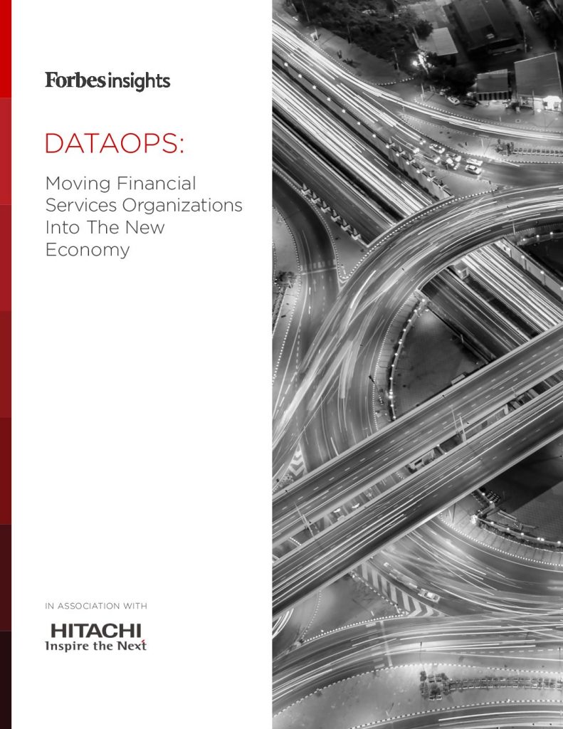 DataOps: Moving Financial Services Organizations into The New Economy