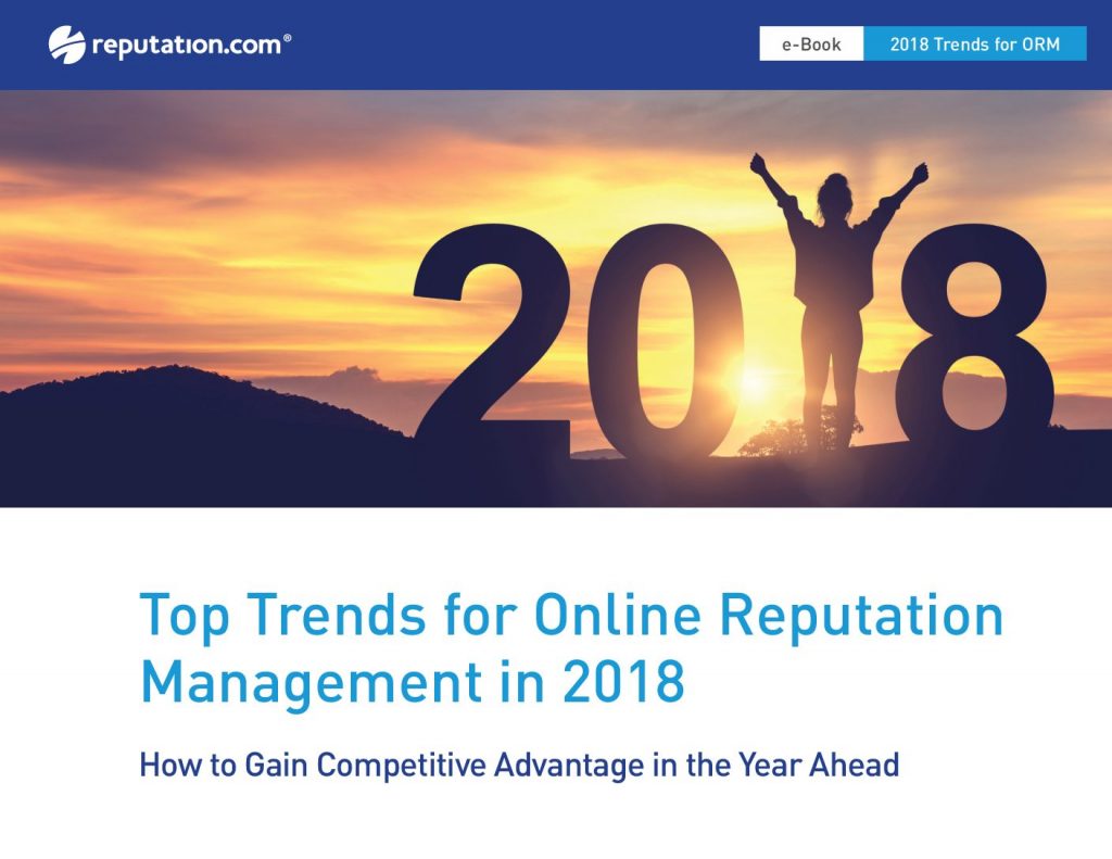 Top Trends for Online Reputation Management in 2018
