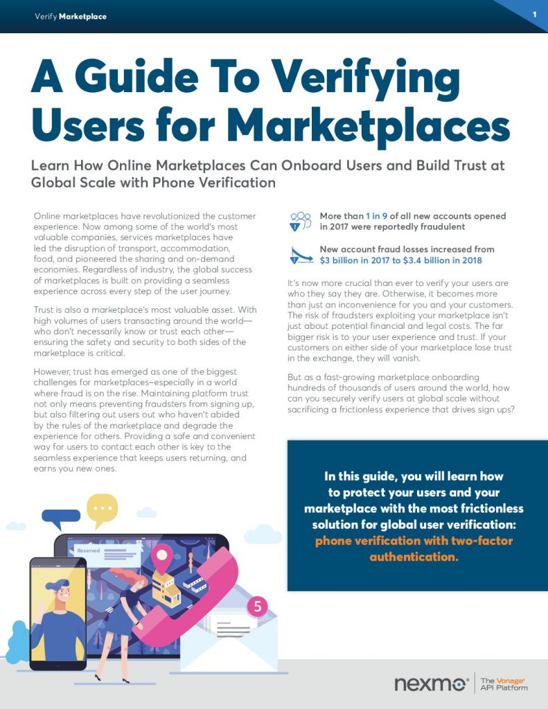 A Guide To Verifying Users for Marketplaces