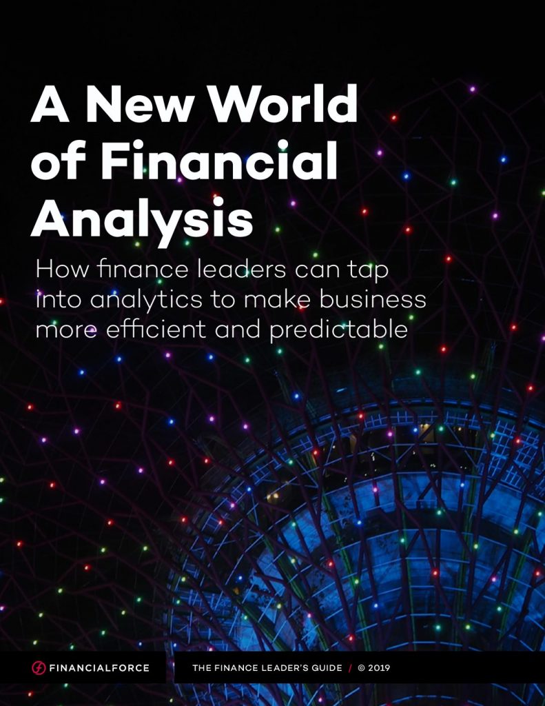 The Finance Leader’s Guide. A New World of Financial Analysis
