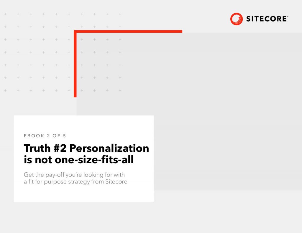 Personalization Not One Size