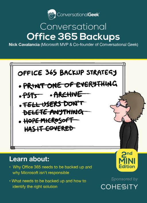Conversational Geek: Office 365 Backup