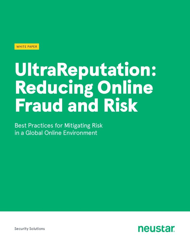 UltraReputation: Reducing Online Fraud and Risk