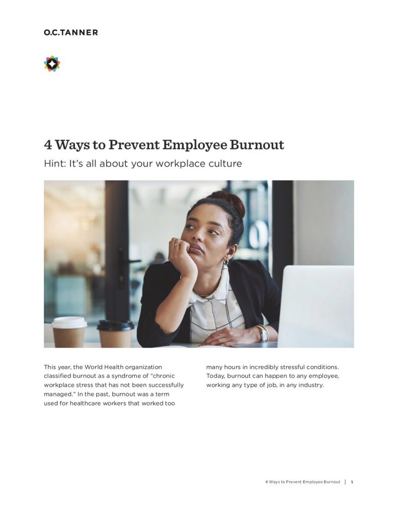 4 Ways to Prevent Employee Burnout