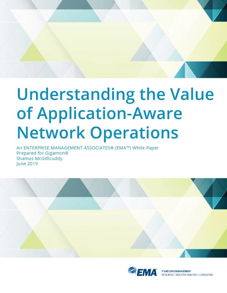 EMA: Understanding the Value of Application Aware Network Operations