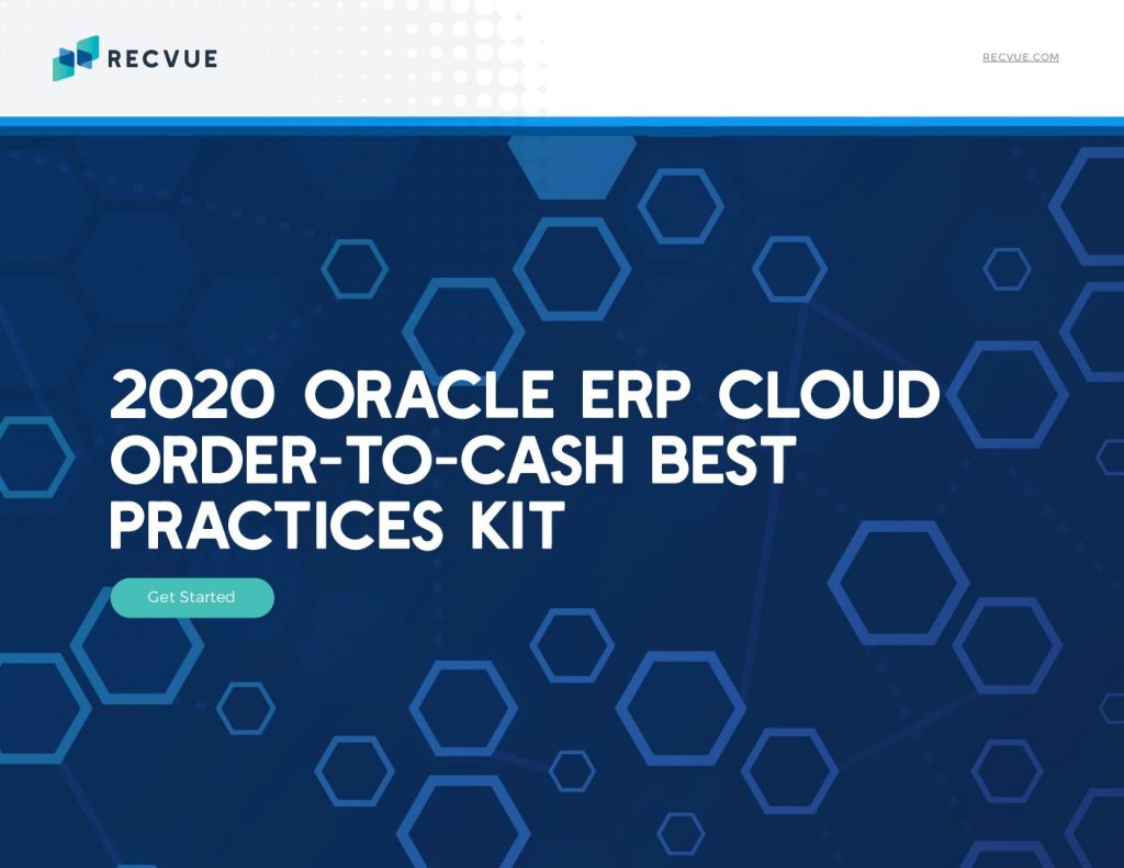 2020 Oracle ERP Cloud Order to Cash Best Practices Kit